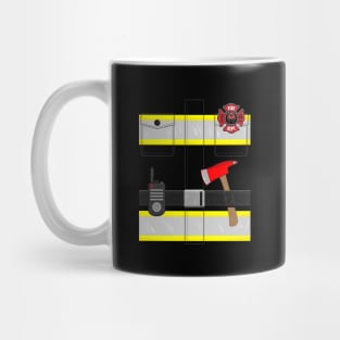 Kids Fireman Costume Mug